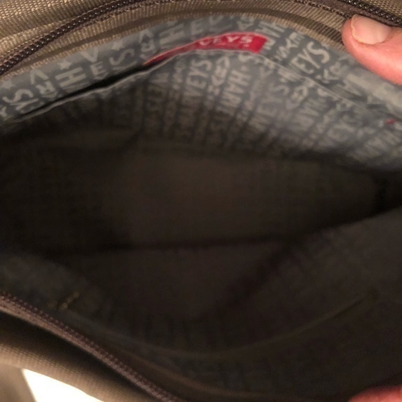 Harvey’s original seatbelt bag brown convertible messenger tote bag adjustable - Picture 8 of 10